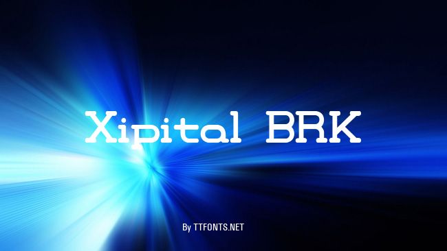 Xipital BRK example